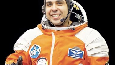 صورة “أحمد فريد”.. أول رائد فضاء مصري بوكالة الفضاء الألمانية