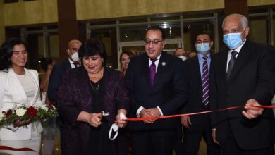 صورة رئيس الوزراء يشهد افتتاح المبنى الجديد للمعهد العالي للسينما بأكاديمية الفنون