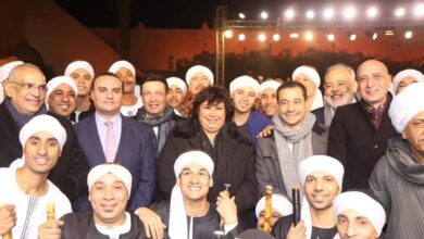 صورة وزيرة الثقافة ونائب محافظ الأقصر يفتتحان مهرجان التحطيب بالقرنة الجديدة