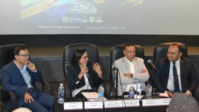 صورة انطلاق جلسات الندوة العلمية الدولية لملتقى القاهرة لفنون الخط العربي