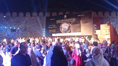 صورة ساحة باب النصر تشهد الحفل الختامي لمهرجان سماع في دورته ال 15