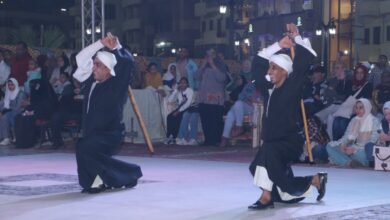 صورة مهرجان التحطيب يستضيف قطار الشباب والرياضة في ثاني أيامه