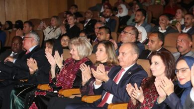 صورة وزيرتا الثقافة المصرية والأردنية يشهدان “ليلة فنية على مسرح الجمهورية”