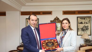 صورة وزيرة الثقافة تلتقي نظيرها الأوزباكستاني لبحث سُبل التعاون المشترك