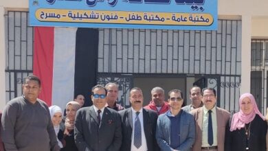 صورة محافظ جنوب سيناء ورئيس قصور الثقافة يتفقدان أعمال تطوير بيت ثقافة رأس سدر