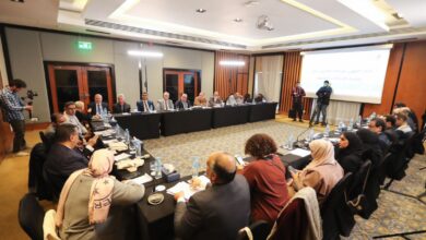 صورة مركز أبوظبي للغة العربية يعقد اجتماع مع اتحاد الناشرين العرب ورؤساء الاتحادات الإقليمية