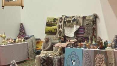 صورة مبادرة «أيادي مصرية» للحرف اليدوية تجذب زوار معرض الكتاب الدورة 55